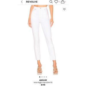 AGOLDE Nico High Rise Slim Fit